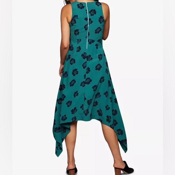 A Pea in the Pod Maternity Floral Green Sleeveless Dress size S - Picture 4 of 12
